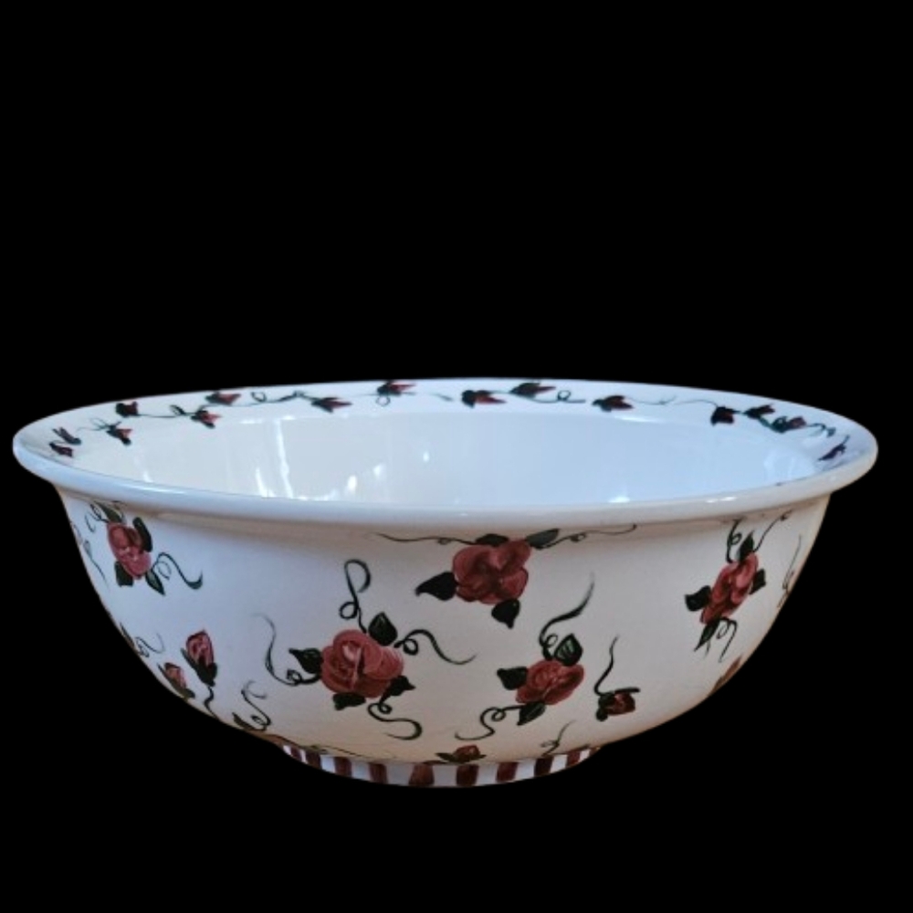 *Over & Back Vintage Tabletops Unlimited Collection Oversize Mixing/Serve Bowl